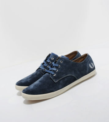 Foxx Suede Blue/Ecru