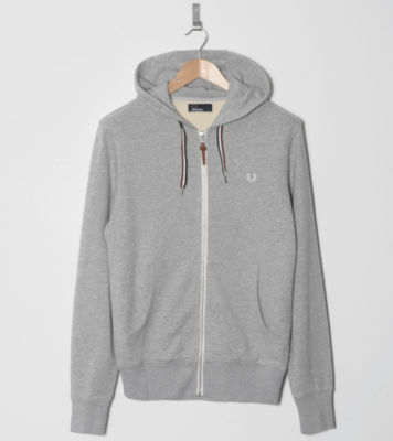 Full Zip Vintage Hoody Grey/Grey