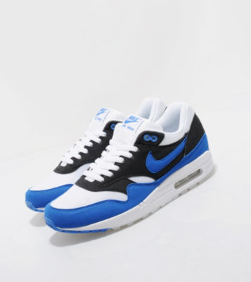 Air Max 1 White/Navy/Blue