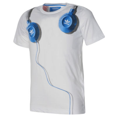 Adidas Originals Headphones Graphic T-Shirt