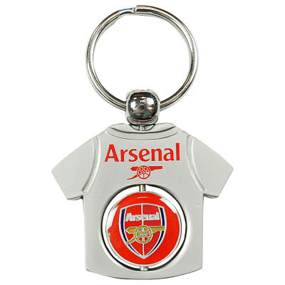 Official Team Arsenal Shirt Key Ring