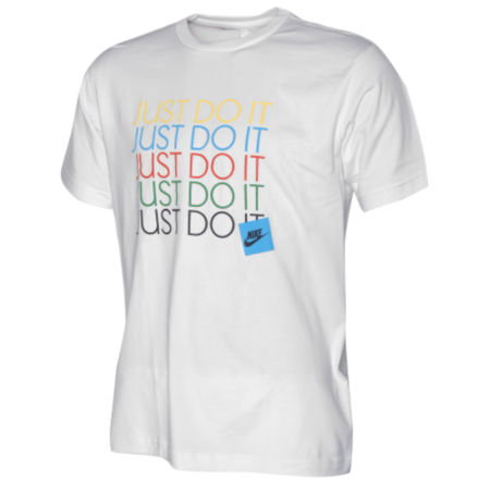 Just Do It Rainbow Tee