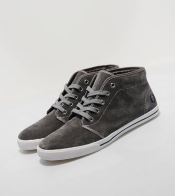 Fletcher Suede Steel Grey/Navy