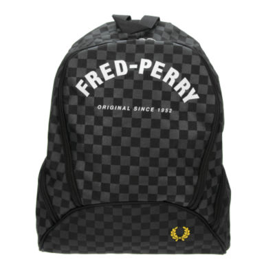 Fred Perry Checkerboard Mono Backpack