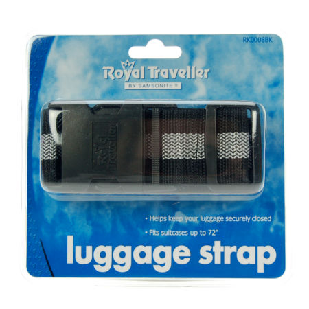 Luggage straps Black/Silver