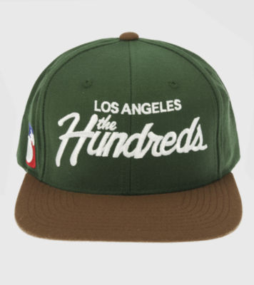 Team Snapback Cap Green/Brown