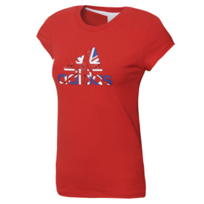 Adidas Team GB Union Jack T-Shirt