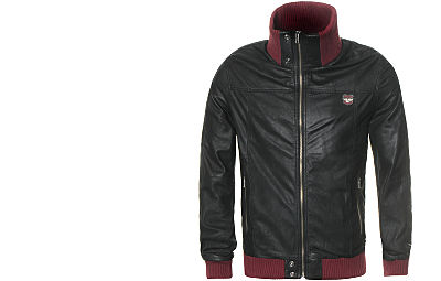 Biker Mechanic Shirts on Superdry Mens Jackets Coats Crash Biker Leather Jacket