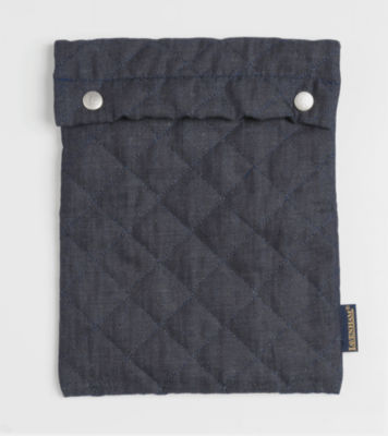 Quilted iPad Case Denim Blue/Denim Blue