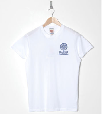 Chest Logo T-Shirt White/Blue