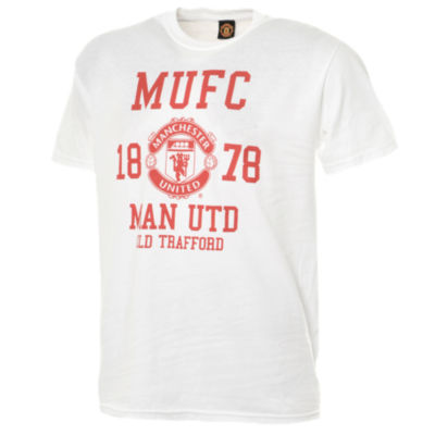 Official Team Manchester United 1878 T-Shirt