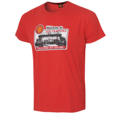 Official Team Manchester United Welcome T-Shirt