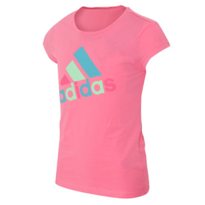 Adidas Logo T-Shirt - Girls