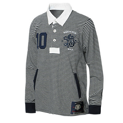 Fine Stripe Rugby Shirt