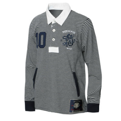 Nickelson Fine Stripe Rugby Shirt