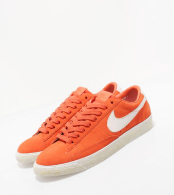 Blazer Low Vintage Suede Copper/White