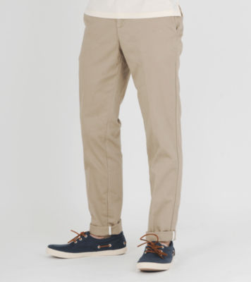 C182 Slim Fit Chinos - Reg Khaki Brown