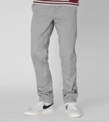 C182 Slim Fit Chinos - Reg Light grey