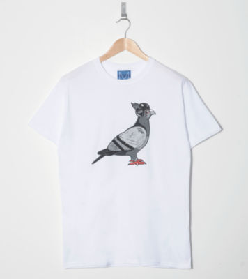 Live to Ride T-Shirt White/Black/Grey