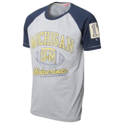 NCAA Michigan Crew Rag T-Shirt
