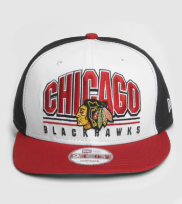 9FIFTY Monolith Snapback Cap Black/White/Red