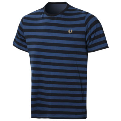Fred Perry Striped Crew T-Shirt
